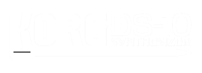 KORG DS-10 Synthesizer Plus title screen for Nintendo DS